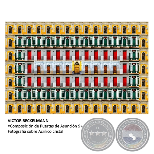 Composición de Puertas de Asunción 9 - Artista: Víctor Beckelmann